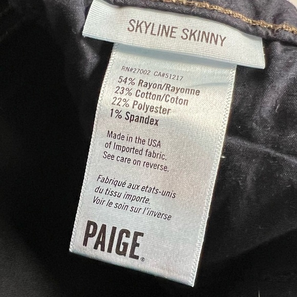 Paige Jeans Skyline Skinny - Picture 8 of 9